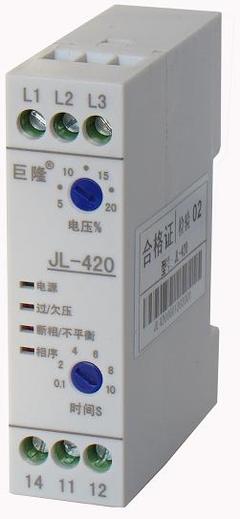 JL-420 相序保護器_電工儀表_電力儀表_保護器_產品庫_中國儀表網